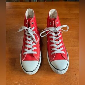 Vintage Converse Chuck Taylor Red Size 8.5